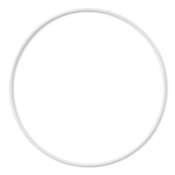 HobbyArts Metalring, Hvid, 15-30 cm, 1 stk